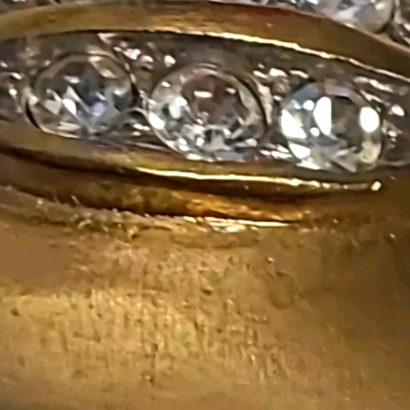 Vtg.BUTLER Golden Apple Brooch in thd Fifth Avenue Coll with Rhinestones - Picture 4 of 5